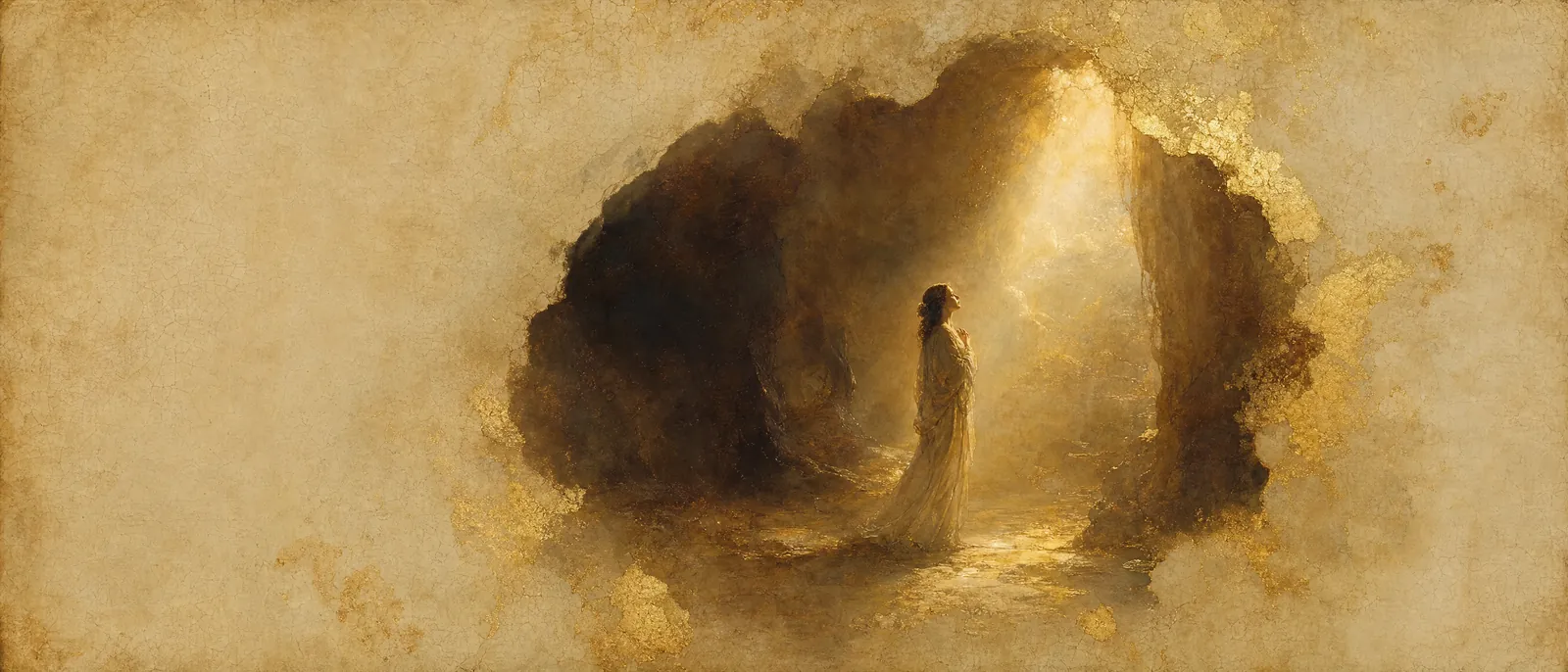 Painterly illuminated-manuscript artwork evoking the Hebrew name Ora: Light — feminine, celebratory form of אור (or).